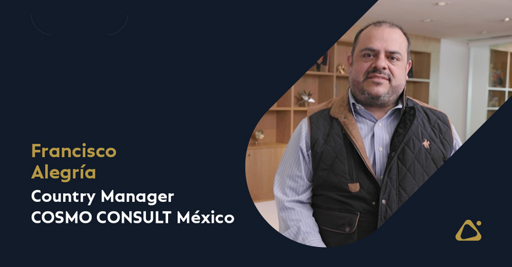 Francisco Alegría, nuevo Country Manager de COSMO CONSULT MEXICO 